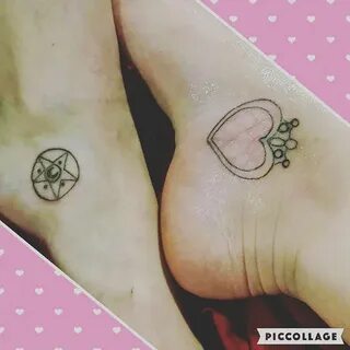 @flowerjino and I got sailor moon tattoos together! Small an