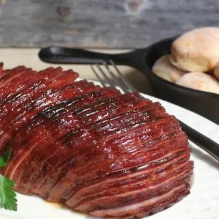 Air Fried Citrus and Honey Glazed Ham Recipe Air fryer recip