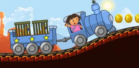 lejupielādējiet Little Dora Train The Explorer - dora games 