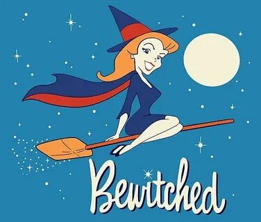 Vintage bewitched ' Poster by MimieTrouvetou Bewitching, Sto