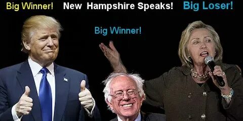 Rabid Republican Blog NH Voters Embrace Trump; Dump Hillary!