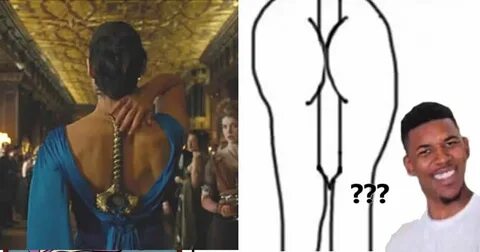 People Try To Hide Swords In Their Gowns Like Wonder Woman D