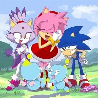 Chao chao :) (With images) Sonic and amy, Sonic, Sonic adven