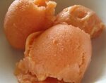 Raw Peach Sorbet Recipe Recipe Sherbet recipes, Sorbet recip