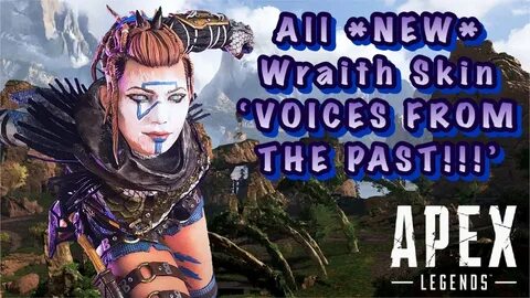 Apex Legends: *New* WRAITH skin VOICES FROM THE PAST Night T