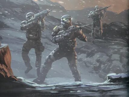 Odst squad in halo mythos Halo armor, Halo spartan, Halo gam