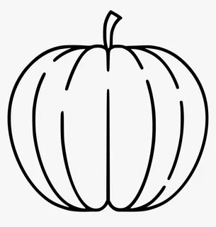 Pumpkin - Pumpkin Svg Free, HD Png Download - kindpng