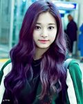 © 친구 챙이 Purple hair, Womens hairstyles, Grunge hair