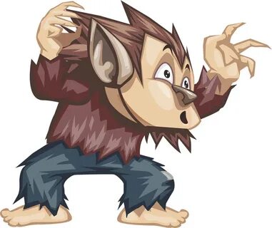 scribblenauts werewolf - Clip Art Library