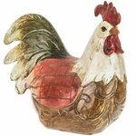 Rustic Resin Country Rooster Counter top Kitchen Home Figuri