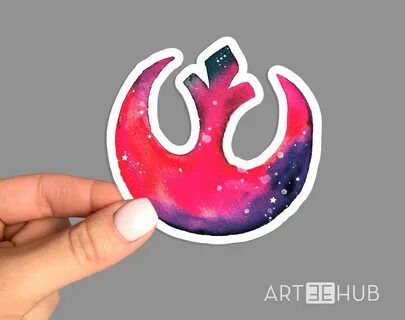 Star Wars Rebel Alliance Sticker Rebel Alliance sticker Etsy
