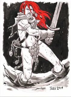 MAN OF BRONZE: RED SONJA BY TESS FOWLER