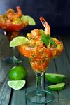 Mexican Shrimp Cocktail (Cóctel de Camarónes)