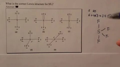 Lewis Structure Multiple Choice Question - Learn how to solv