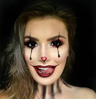 Halloween clown makeup #halloweenmakeup #halloween #clown #c