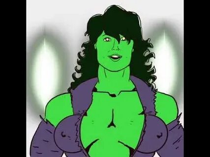 Quick She-Hulkout female muscle growth, breast expansion - Y