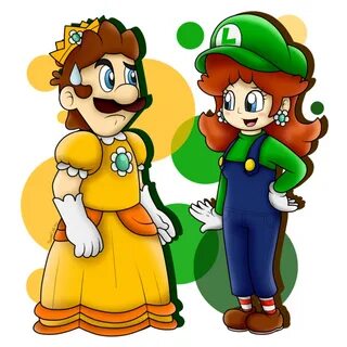 AT: Princess Luigi and Plumber Daisy Luigi and daisy, Prince