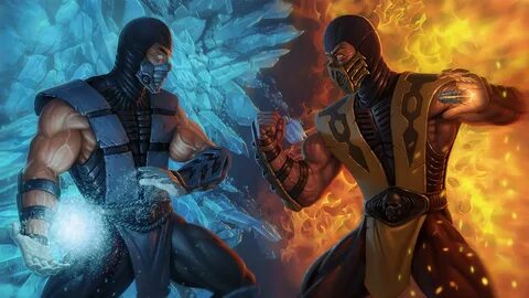 Sub Zero vs Scorpion on Behance