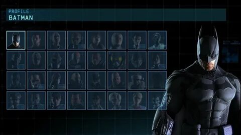 Batman: Arkham Origins - Character BIOS & Extortion Data - Y