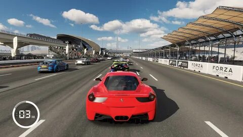 Xbox One X sur TV 1080p : comparatif sur Forza Motorsport 7