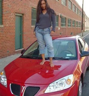 Barefoot Woman Denting Car Hood RoughToughSoleMan Flickr