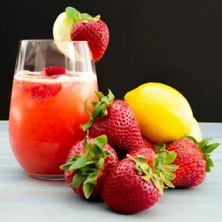 Fresh Strawberry Lemonade Recipe Fresh strawberry lemonade, 