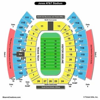 Jones AT&T Stadium Seating Chart Seating Charts & Tickets