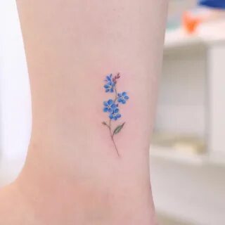 Forget-Me-Not Flower Tattoo Meaning Elegant tattoos, Flower 