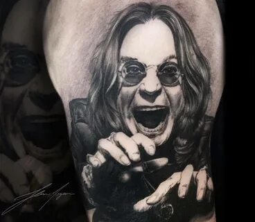 Ozzy Osbourne tattoo by Jean Mognon Photo 28875