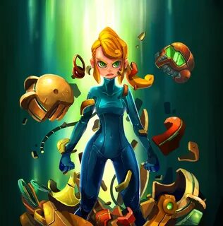 Samus Aran Fanart on Behance