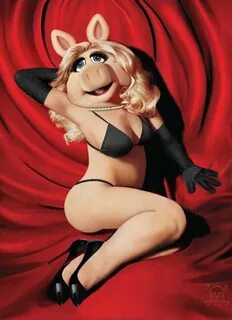 Miss Piggy Monroe - Censored by JamesParce Pinup 2D CGSociet