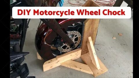 Motorcycle Wheel Chock - YouTube