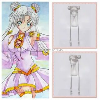 Free shipping!!! Tsukino Usagi/Sailor Moon Silver white Mode