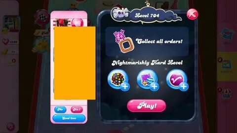 How to Clear Level 704, Candy Crush Saga 2021, No Boosters -