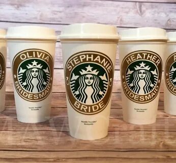 Personalized Starbucks Cup Custom Starbucks Cup Gift 16oz Et