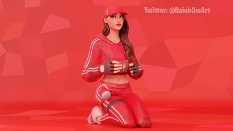 Ruby Fortnite Skin Wallpapers - Wallpaper Cave