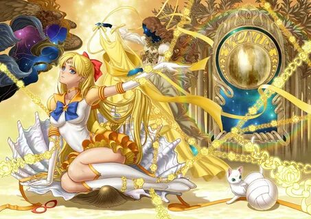 anime, Series, Sailor, Moon, Character, Blonde, Long, Hair, 