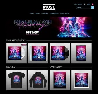 MUSE: Simulation Theory - Album Art Behance