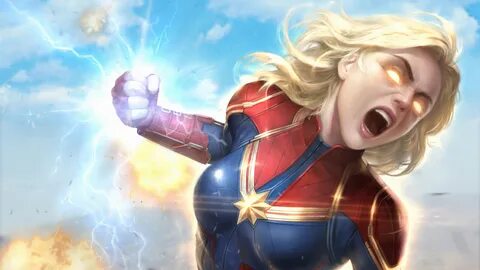 Captain Marvel fanart Wallpaper 4k Ultra HD ID:4357