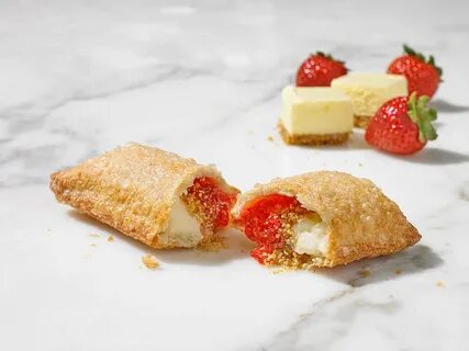 Popeyes' New Deep Fried Strawberry Cheesecake Pie Is Filled 