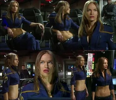 Jolene Blaylock as "Mirror Universe T'pol" on Star Trek Ente