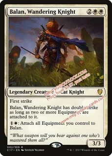 Balan, Wandering Knight.xlhq C17 - Commander 2017 Magic the 