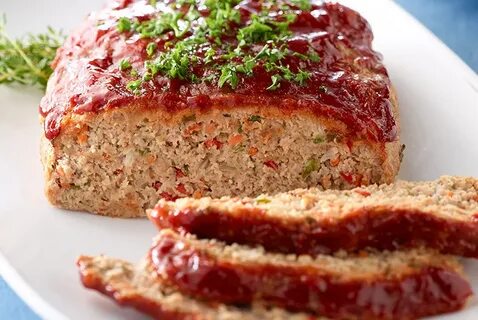 Turkey Meat Loaf Recipe - Thanksgiving Turkey Meatloaf Recip