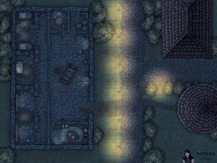 Jail ⋆ Angela Maps - Battle Maps for D&D and other RPGs in 2