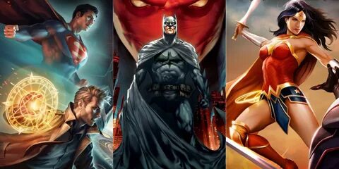 DC Top 15 Animated Original Movies Ranked (According To IMDb). 
