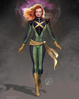 Jean Grey by Lucas Werneck * #Grey #Jean #Lucas #Werneck Mar