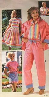 1983 Spring summer Sears Catalog 1980s fashion, 1980s outfit