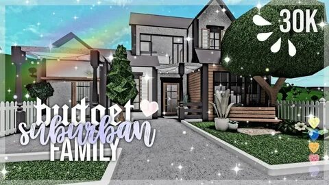 Bloxburg Budget Suburban Family Home - YouTube