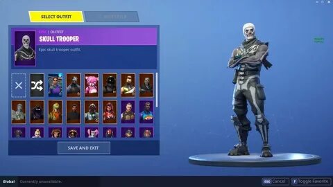 #Fortnite Skull trooper, Red nose raider, Scythe, Mako glide