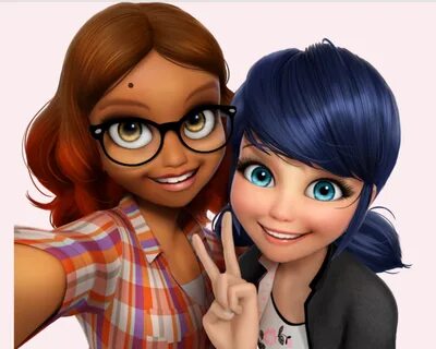 Miraculous ladybug Marinette and Alya Miraculous, Personajes